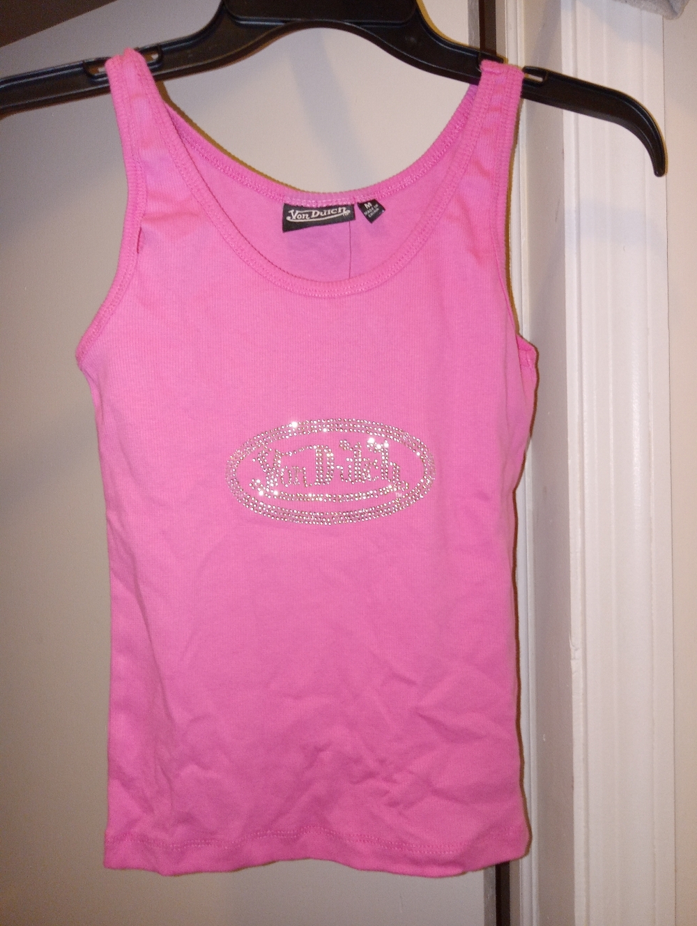 Von Dutch Hot Pink Tank Top